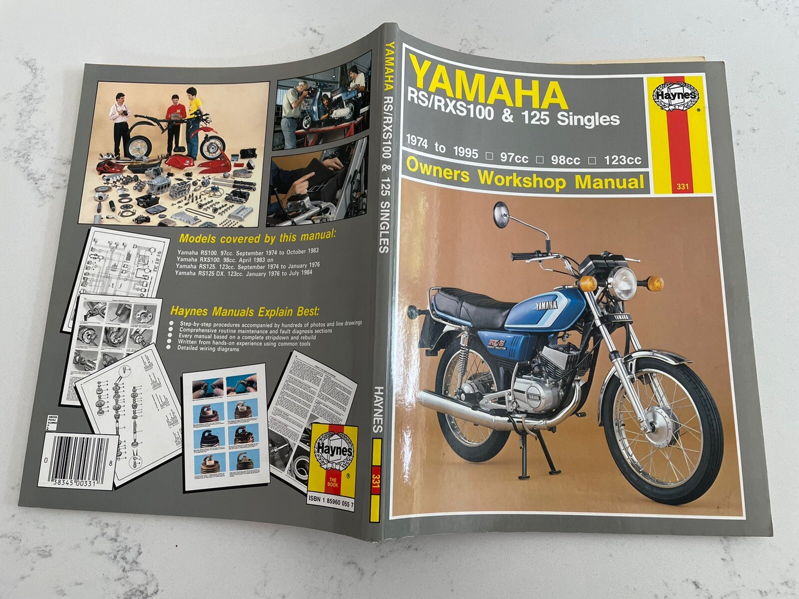 Yamaha RS/RXS100 & 125 Singles (74 - 95) by Haynes Publishing (Paperback, 1991)