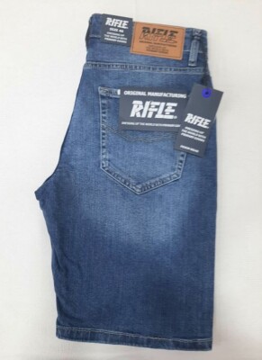 Rifle Tasche Pantaloni Uomo RIFLE JEANS BERMUDA UOMO TASCHE