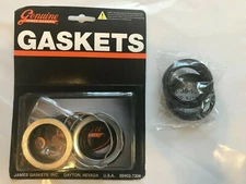 HARLEY DAVIDSON FORK SEAL REBUILD COMPLETE KIT SEALS 45378-87 39MM + DUST SEALS