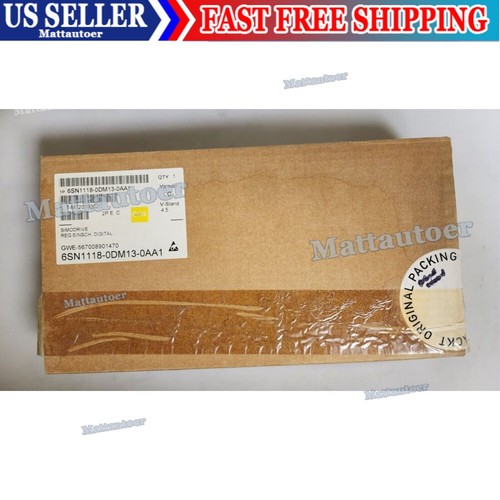 New Siemens 6SN1 118-0DM13-0AA1 6SN1118-0DM13-0AA1 SIMODRIVE 611-D PLUG-IN - Picture 1 of 5
