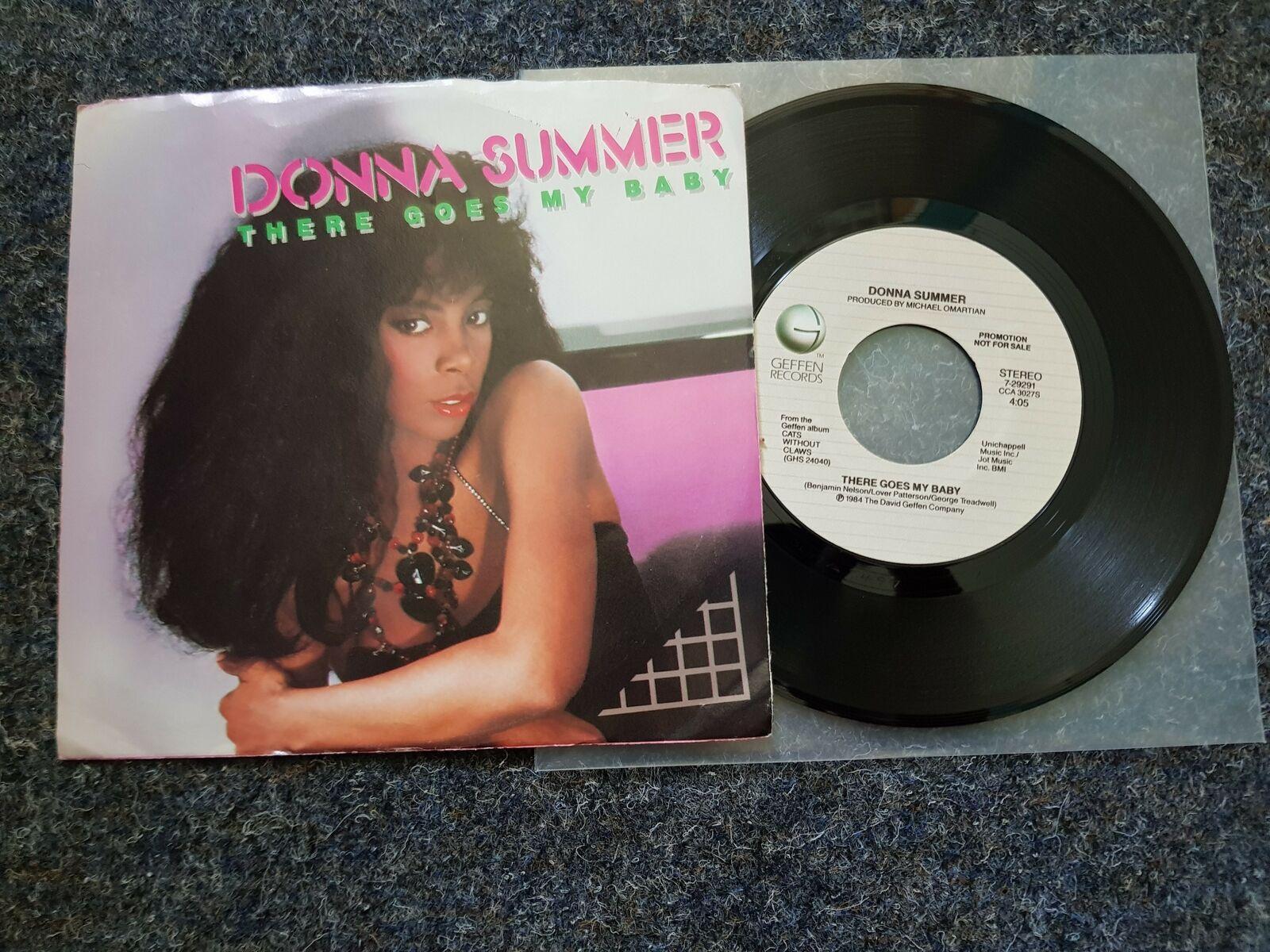 7"" Single Vinyl Donna Summer - There goes my baby US PROMO WITH COVER