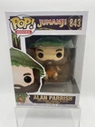 Funko Pop! Movies Jumanji #843 Alan Parrish Vinyl Figure W/Protector (Vaulted)