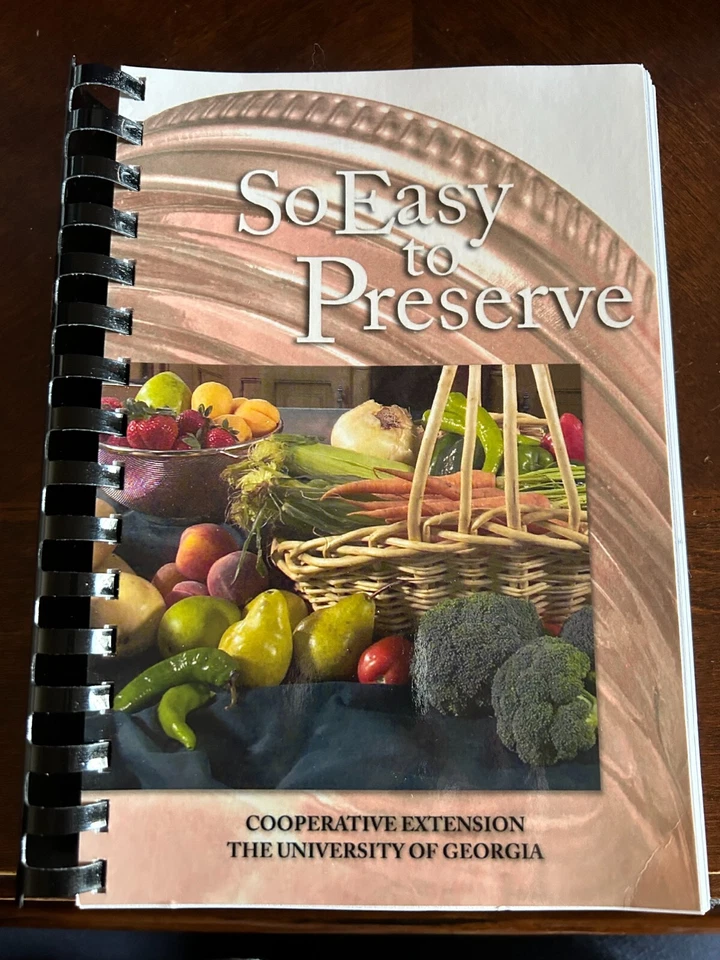 SO EASY TO PRESERVE 2020 6th Edition University of Georgia Canning Preserving - Image 1 of 4