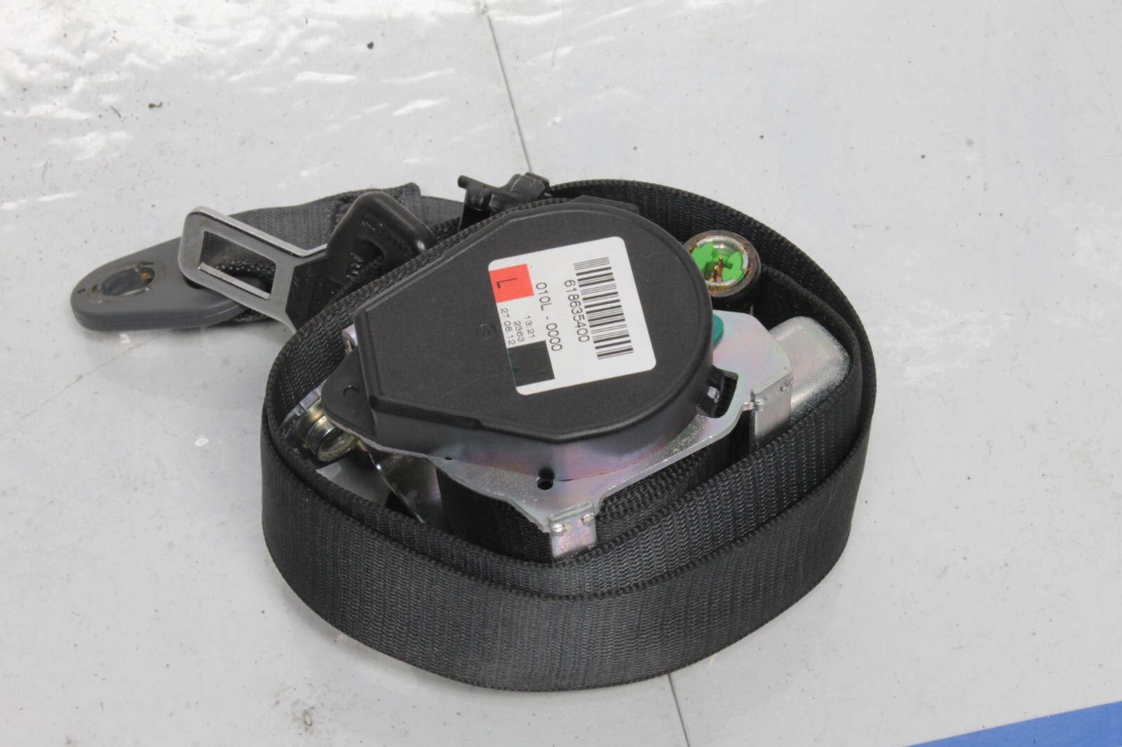 12-14 MCLAREN MP4-12C MP4 12C 570 650 OEM LH LEFT DRIVER SEAT BELT 618635400