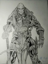 Cobra Couple Drawing By Jeff Ewing