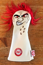 Angry Andy Iron Headcover New Coolman Golf Head Cover Fuzzy Red Hair Funny