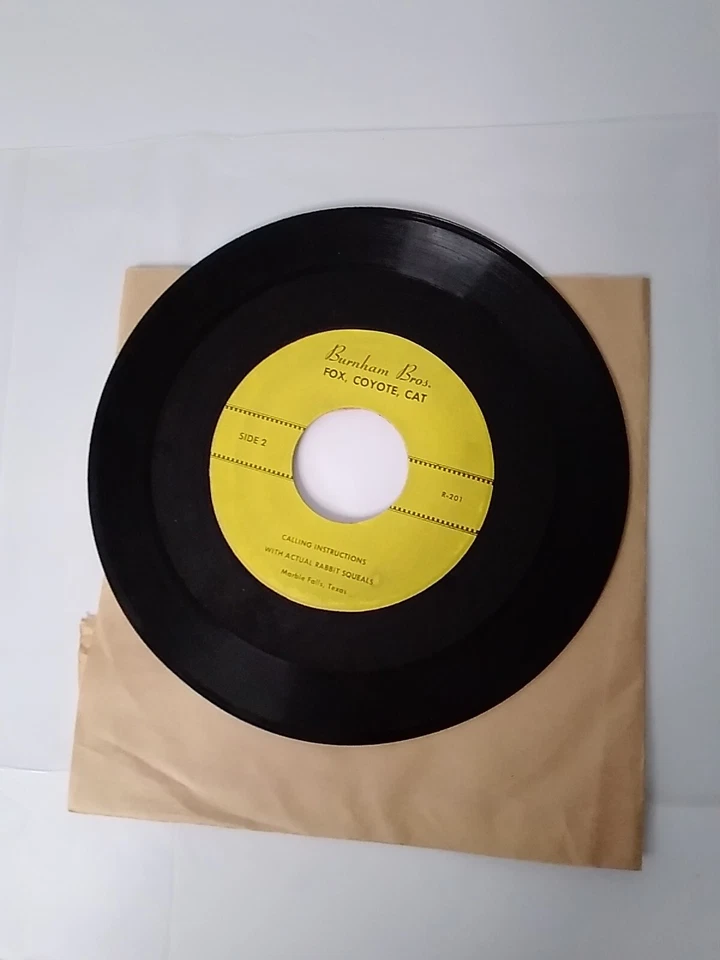 Burnham Bros Fox Coyote Cat Calling Instructions with actual Rabbit Squeels 45 - Image 3 of 3