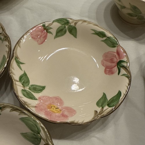 qty 5 Vintage Franciscan DESERT ROSE ~5" BERRY/DESSERT BOWLS~ U.S.A. 1958-60 - Picture 5 of 8