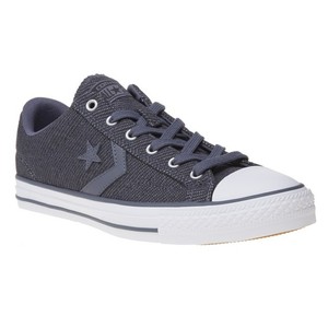 Converse della nuova linea uomo blu Star Player Ox Tessuto Scarpe Da Ginnastica in Tela Con Lacci Converse della nuova linea uomo blu Star Player Ox Tessuto Scarpe Da Ginnastica in Tela Con Lacci