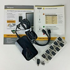 TARGUS Computer Netbook Laptop Universal Charger Tips APA70US 90W AC Gift