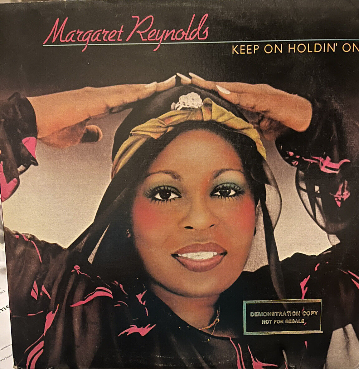 Margaret Reynolds - Keep On Holdin' On USA 1982 Promo Vinyl LP NM Moby Dick
