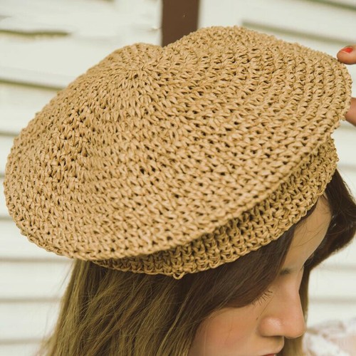 Raffia Sun Hat Straw Women Summer 