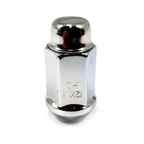 4 Locks + Key M12x1.25 12x1.25 Thread Closed End Bulge 1.38 Long Wheel Lock