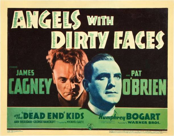 Angels With Dirty Faces poster James Cagney Pat O'Brien 1938 Old Movie Photo