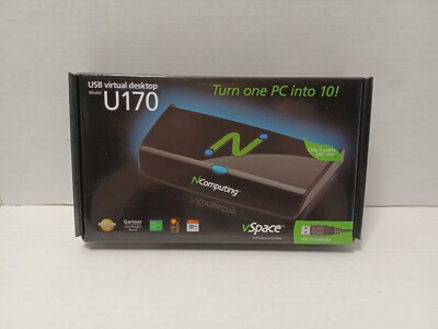 New Open Box NCOMPUTING USB VIRTUAL DESKTOP MODEL U170   
