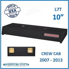 Gmc Sierra Crew-Cab 2007-2013 For 10" Kicker L7T RED Sub Box Subwoofer Enclosure