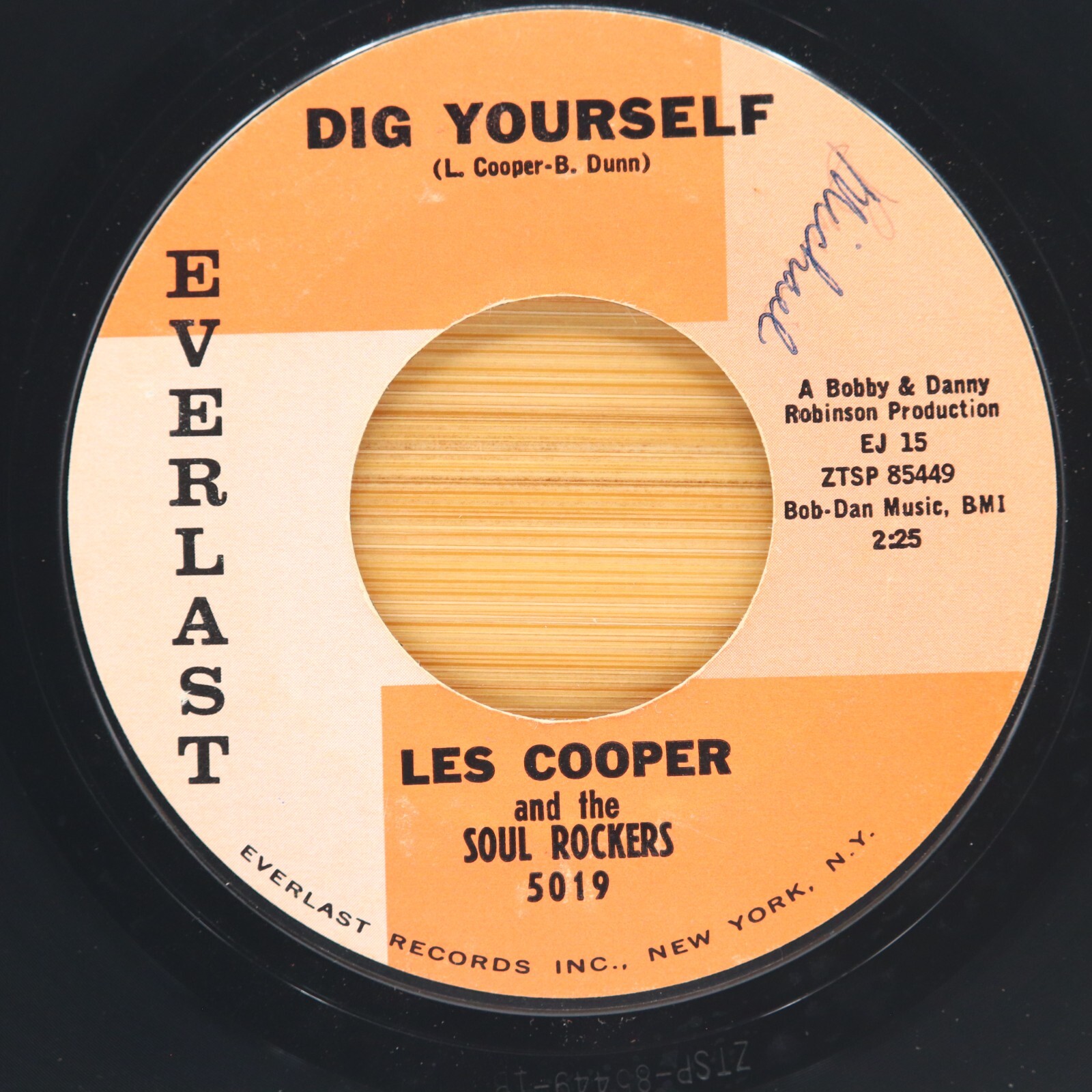 LES COOPER - DIG YOURSELF / WIGGLE WOBBLE - SOUL FUNK 45