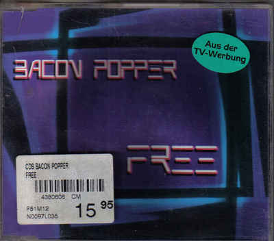 Bacon Popper-Free cd maxi single Italo Dance