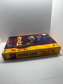 Primal Rage Sega Genesis 32X CIB Complete 1995 TESTED