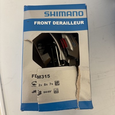 Shimano Hyperdrive Doppelumwerfer (2 x 8/7 fach) FD-M315 vorne