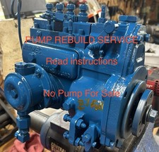 Ford 6600 Fuel Injection Pump Rebuild Service Diesel Injection Pump Repair