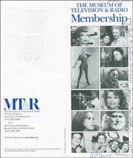 ART CARNEY - PAMPHLET SIGNED 3/2000 CO-SIGNED BY: JOYCE RANDOLPH