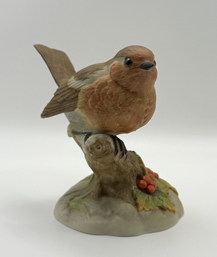 Aynsley English Robin Porcelain Bird Figure – John Aynsley 1975