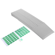 4 Pcs Wall-mounted Attendance Card Holder Display Organizer Rack