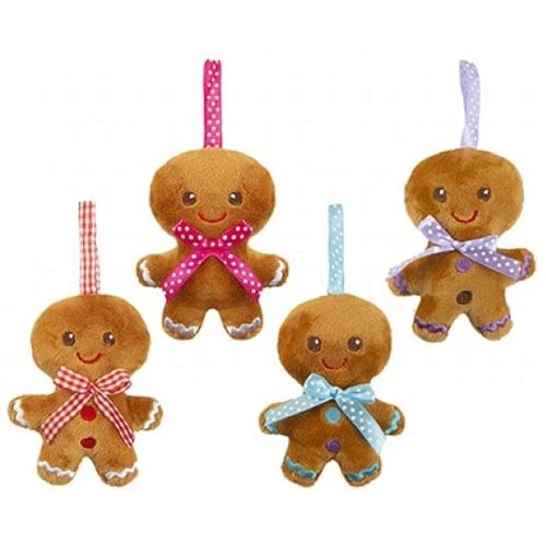 PMS INTERNATIONAL Assorted Mini Christmas Gingerbread Plush