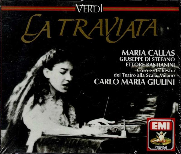 Giuseppe Verdi, MaríA Callas, Carlo Maria Giulini - La Traviata. 2 X Cd-image