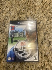 Video Game Tiger Woods PGA Tour 2003 Nintendo GameCube  Cd Game Complete Set