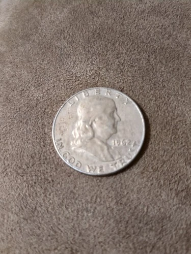 1962 P Franklin Half Dollar 90% Silver