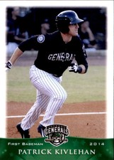 2014 Jackson Generals Grandstand 14 Patrick Kivlehan West Nyack New York NY Card