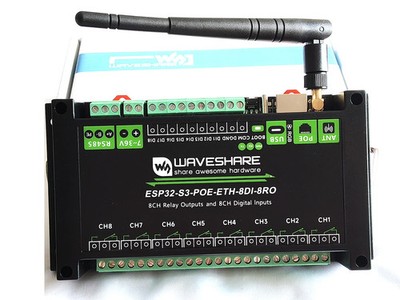 RS485 Wi-Fi 8CH ESP32-S3 WiFi Relay Module remote control switch controller 