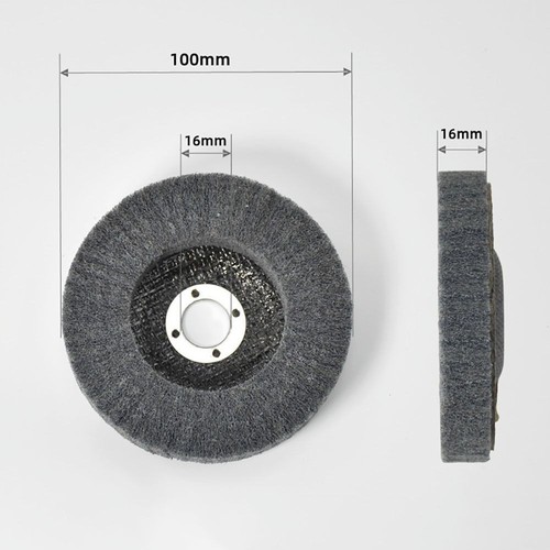 1Pcs 4 Inch 100mm Polishing Wheel Nylon Fiber Buffing Wheel For Angle Grinder - Picture 2 of 12