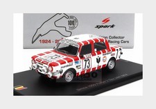 Spark Simca 1000 Rally2 Team Marabout Racing N 73 24h Spa 1974 Jean Marie Herman Robert Lambert 1:43 100SPA06