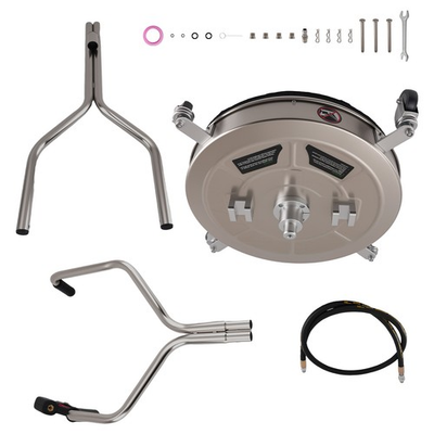 #ad 24quot; Pressure Washer Surface Cleaner Driveway Patio Deck Cleaning Stainless Steel $232.15