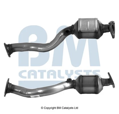 Catalytic Converter Type Approved + Fitting Kit fits HONDA JAZZ Mk3 1.2 Rear BM - Image 2 of 4