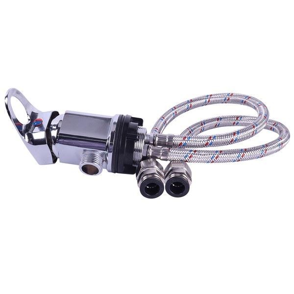1.3Cm Dusche Mischbatterie Steckdose Und 2 800Mm Druck FüR Frack FüR Wohnmobil-image