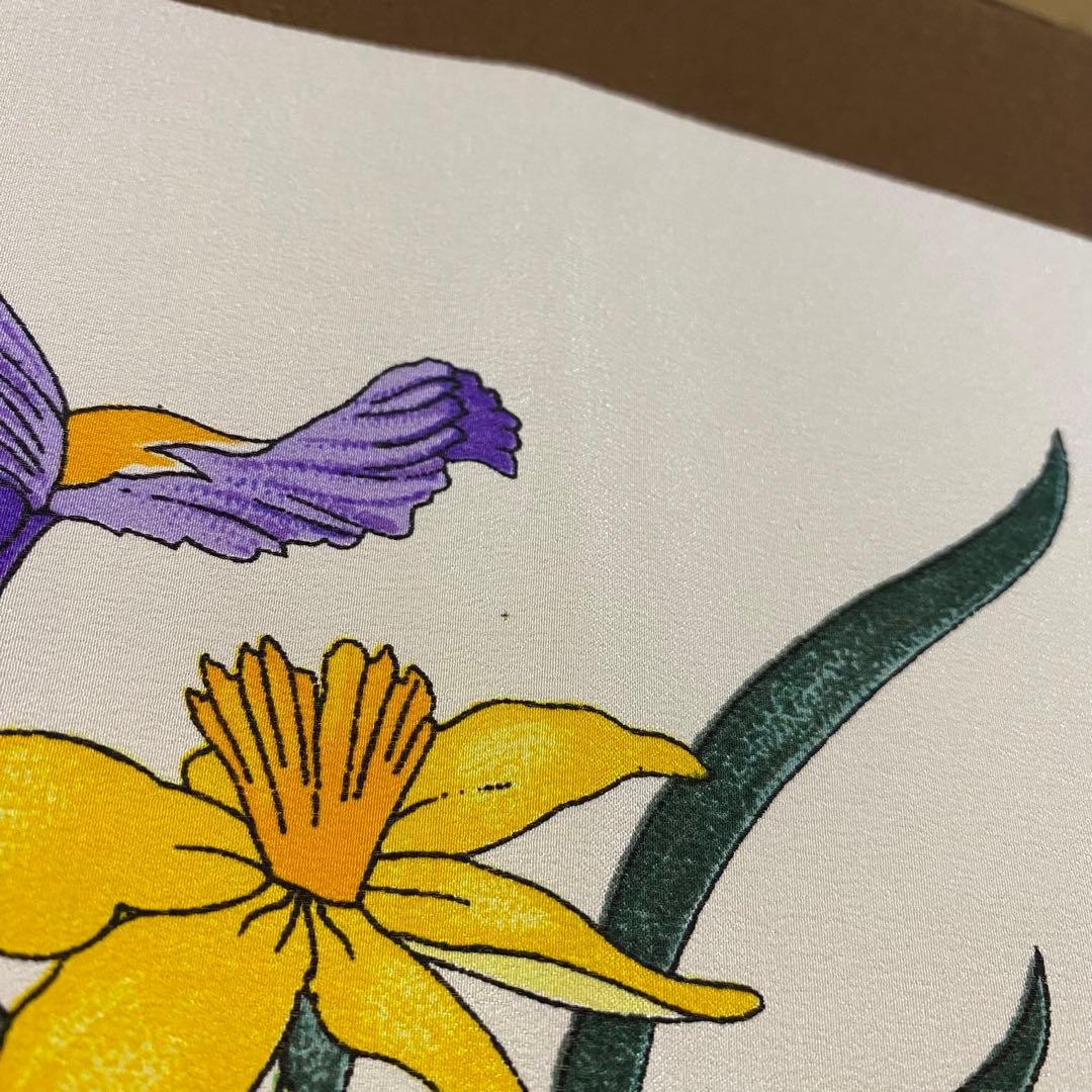 Gucci Scarf Silk Square 33.86x35.04inch "Floral Insect Botanical" 053280d thumbnail 19