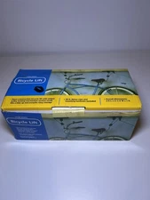 Bicycle Lift Bike Ceiling Mount Pulley Hoist Rack Garage Storage Hooks Hanger