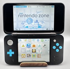Nintendo New 2DS LL XL | Blue/Black  | Charger | USA Seller | Excellent Cond.