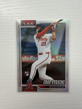 2026 Topps Series 1 Chad Stevens RC Silver Refractor LA Angels 🔥🔥🔥🔥