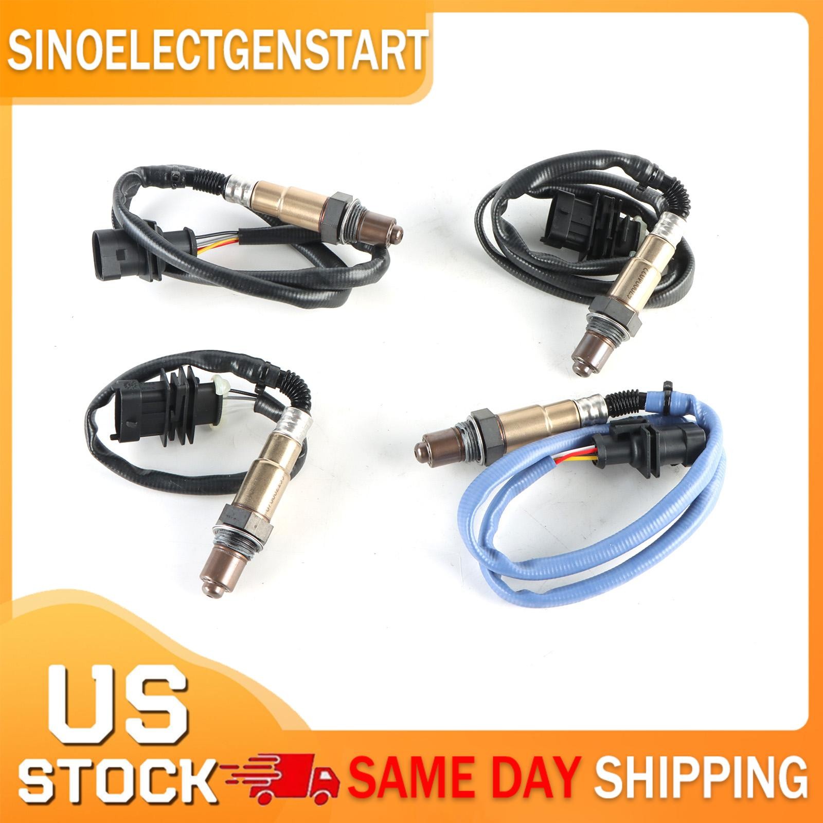 4Pcs Oxygen Sensor For Maserati Ghibli Quattroporte 2014-2020 Levante 2017-2020