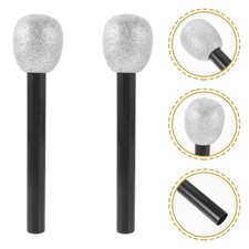 2pcs Glitter Microphone Toys
