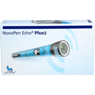 NOVOPEN Echo Plus Injektionsgerät blau 1 St PZN14412373
