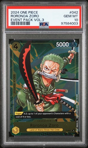 One Piece Roronoa Zoro P-042 Promo (Event Pack Vol. 3)