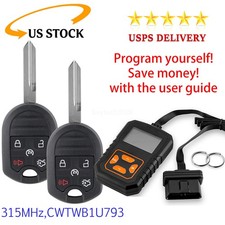 Programmer 2 Key Fob Keyless Remote For Ford Flex Expedition Explorer164-r8000 Programmer 2 Key Fob Keyless Remote For Ford Flex Expedition Explorer164-r8000
