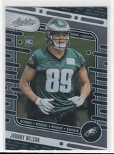 #196 Johnny Wilson 2024 Panini Absolute RC Philadelphia Eagles