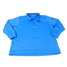 Nike Grove XXIII Michael Jordan Performance 1/4 Zip Blue Pullover Men's XXL